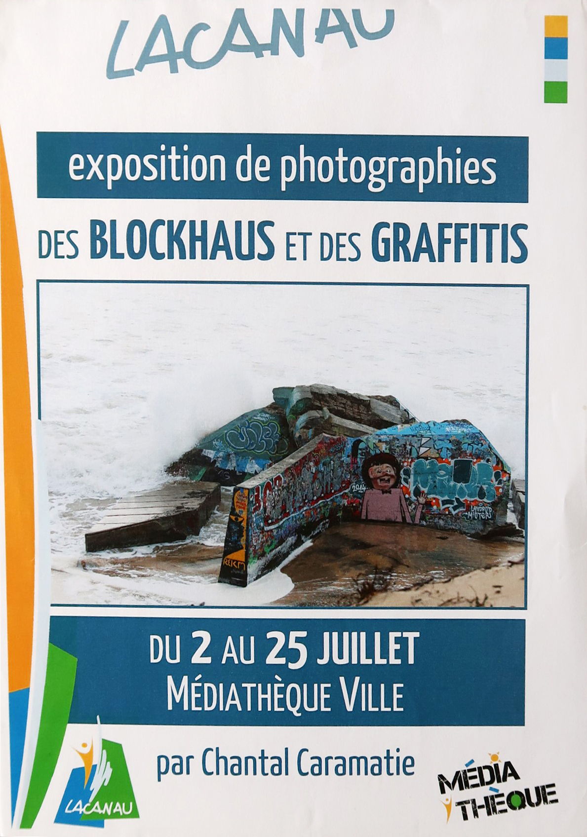 Exposition « Des blockhaus et des graffitis » – Lacanau