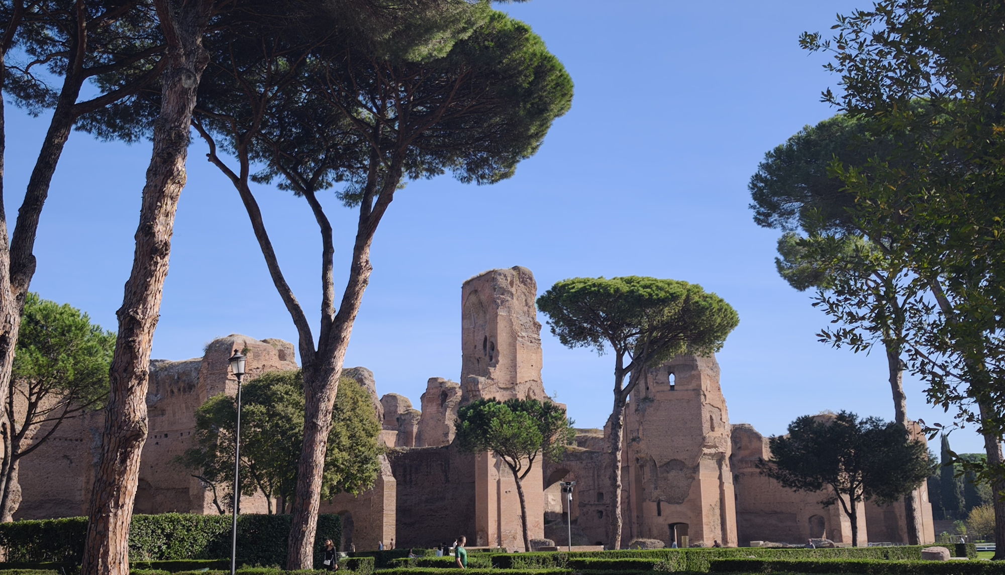 Les ruines de Caracalla